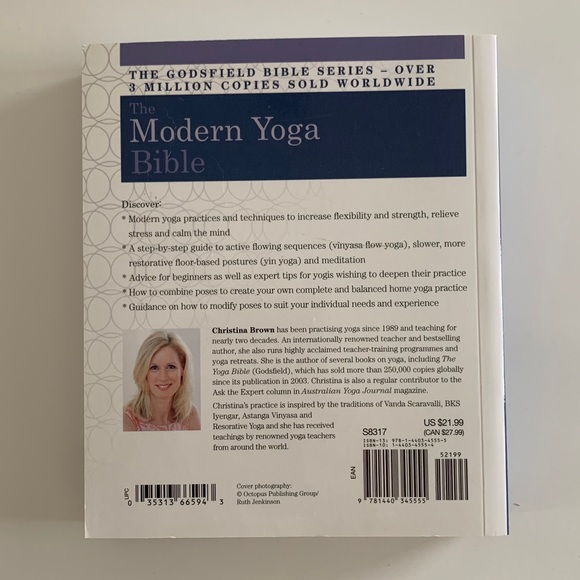 The Modern Yoga Bible book by Christina Brown - Picture 2 of 7